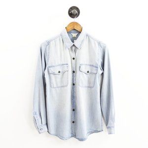 Club Monaco Chambray Button Down #123-410